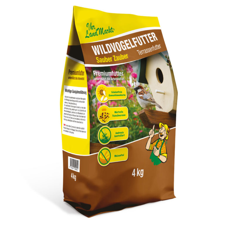 Wildvogelfutter-Sauber-Zauber